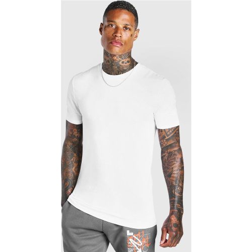 T-shirt fit à col ras-du-cou - XXL - Boohooman - Modalova