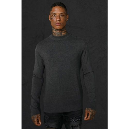 Pull à col montant - M - Boohooman - Modalova