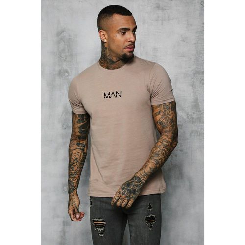 T-shirt imprimé logo man original - L - Boohooman - Modalova