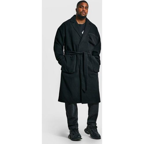 Grande taille - Manteau long style utilitaire à ceinture - XXL - Boohooman - Modalova