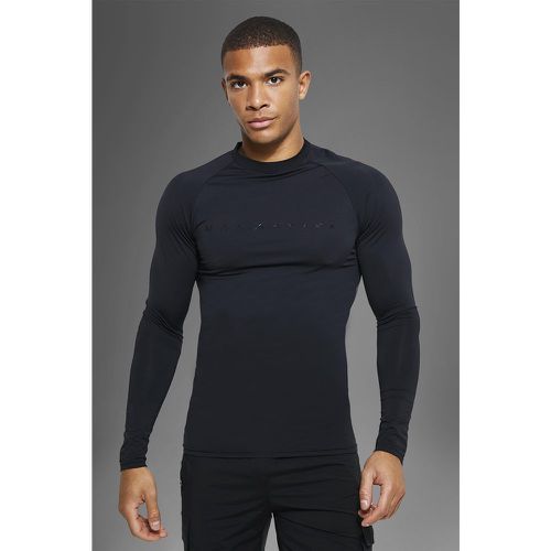 T-shirt de sport technique à manches longues - MAN Active homme - S - Boohooman - Modalova