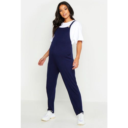 Maternité - Salopette De Grossesse En Jersey - 36 - boohoo - Modalova