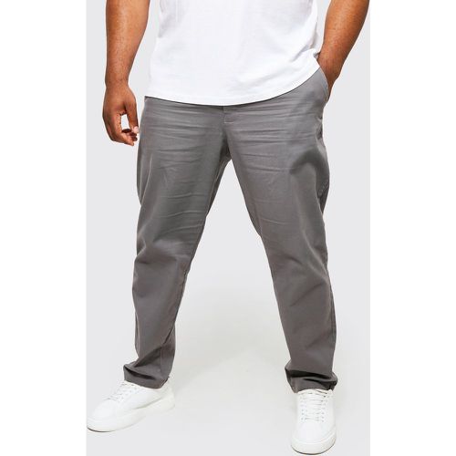Grande taille - Pantalon chino coupe slim - Boohooman - Modalova