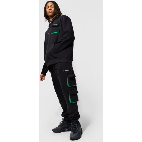 Ensemble de survêtement cargo oversize - Official MAN - S - Boohooman - Modalova