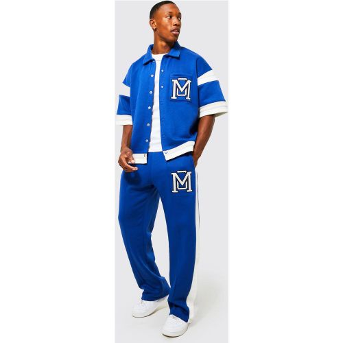 Ensemble de survêtement ample universitaire - S - Boohooman - Modalova