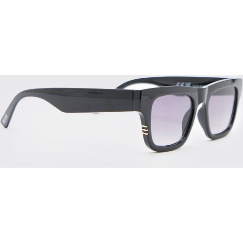 Lunettes de soleil en métal - ONE SIZE - Boohooman - Modalova