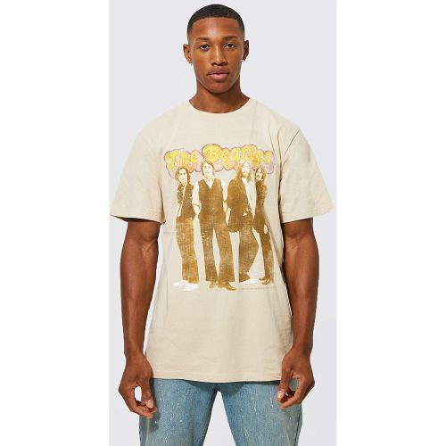 T-shirt oversize à imprimé The Beatles - L - Boohooman - Modalova