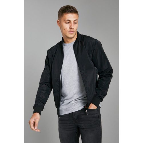 Bomber habillé en nylon - L - Boohooman - Modalova