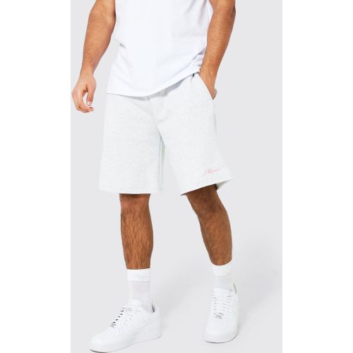 Short ample en jersey à broderie - MAN - L - Boohooman - Modalova