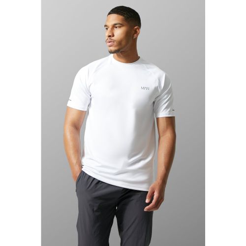 Tall - T-shirt de sport à manches raglan - MAN Active - L - Boohooman - Modalova