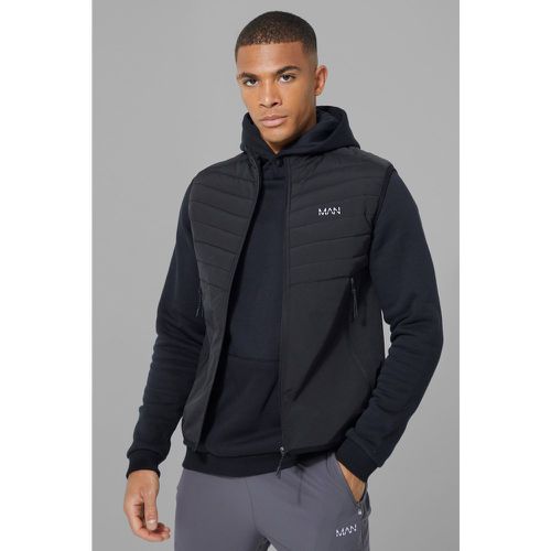 Gilet matelassé sans manches - MAN Active - S - Boohooman - Modalova