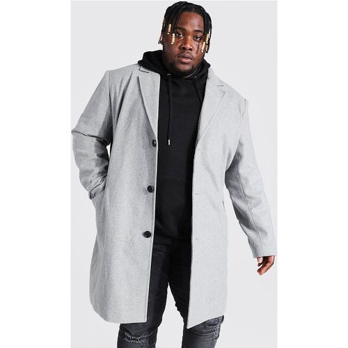 Grande taille - Manteau effet laine - XXXL - Boohooman - Modalova