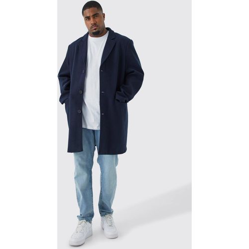 Grande taille - Manteau effet laine - XXXXXL - Boohooman - Modalova