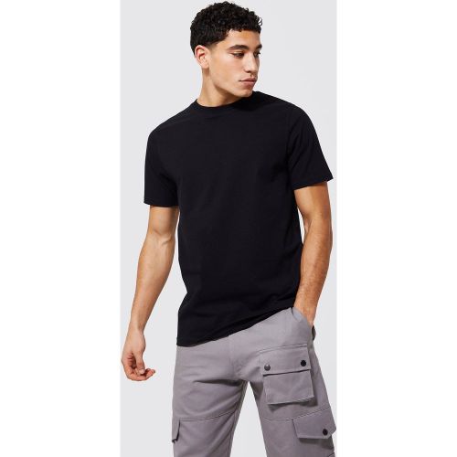 T-shirt basique à col ras-du-cou - S - Boohooman - Modalova
