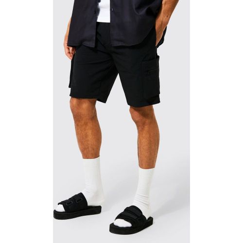 Short cargo technique coupe slim - S - Boohooman - Modalova