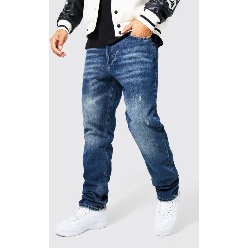 Jean droit rigide - 30R - Boohooman - Modalova