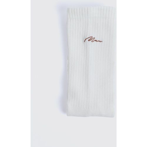 Chaussettes brodées - MAN - ONE SIZE - Boohooman - Modalova