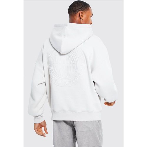 Sweat à capuche oversize - MAN homme - L - Boohooman - Modalova