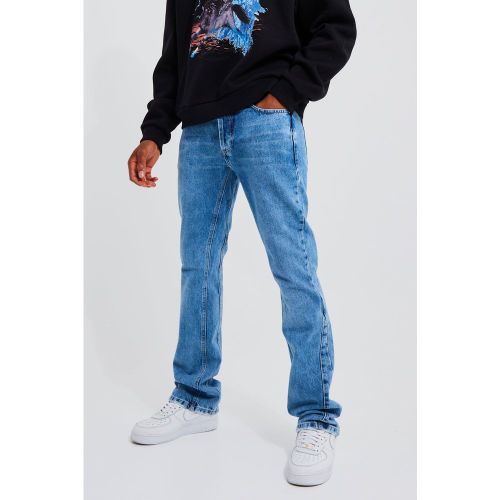 Jean skinny flare à empiècements - 34R - Boohooman - Modalova