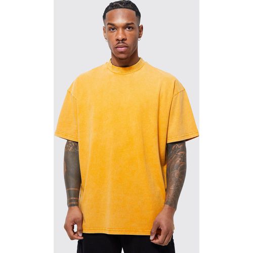 T-shirt oversize délavé - S - Boohooman - Modalova