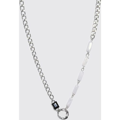 Collier à pendentif pierre fantaisie - ONE SIZE - Boohooman - Modalova