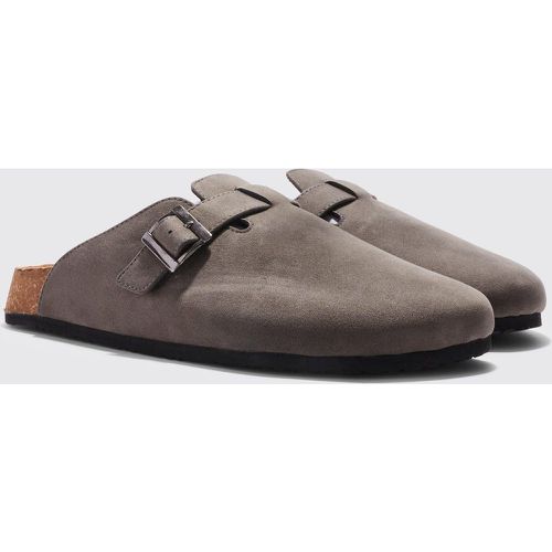 Mules en faux daim - 41 - Boohooman - Modalova