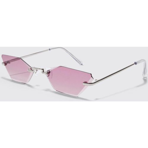 Lunettes de soleil fines - ONE SIZE - Boohooman - Modalova