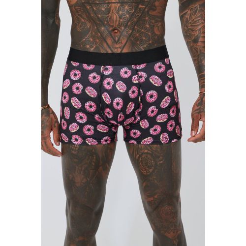 Lot de 3 boxers à imprimé donuts - MAN - L - Boohooman - Modalova