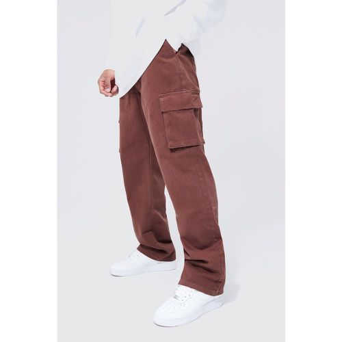 Pantalon chino cargo - S - Boohooman - Modalova