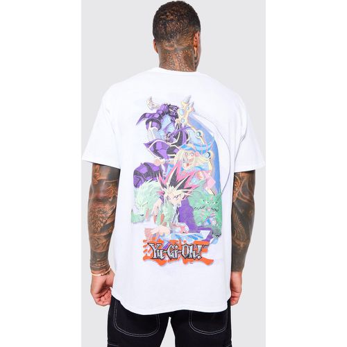 T-shirt oversize imprimé Yu-Gi-Oh! - Boohooman - Modalova