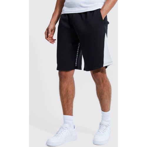 Short oversize imprimé en jersey - M - Boohooman - Modalova