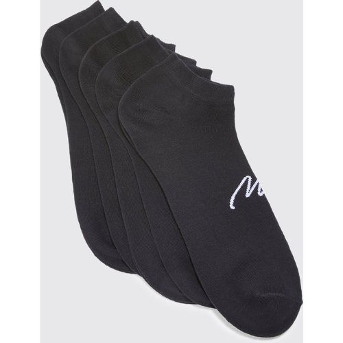 Lot de 5 paires de chaussettes de sport - MAN - ONE SIZE - Boohooman - Modalova