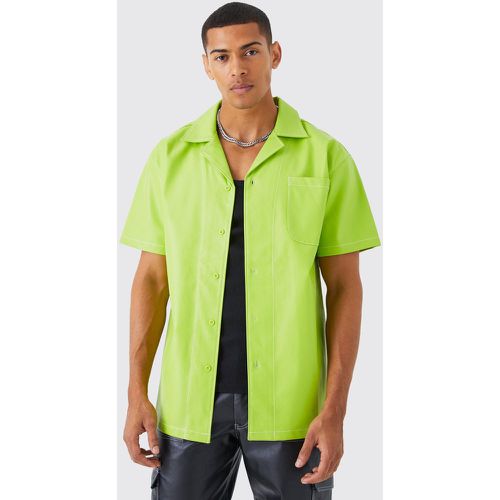 Chemise oversize à manches courtes - L - Boohooman - Modalova