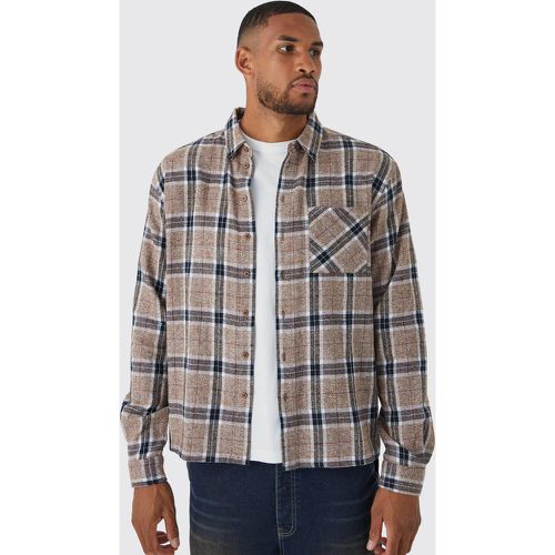 Tall - Chemise ample à carreaux - XXL - Boohooman - Modalova