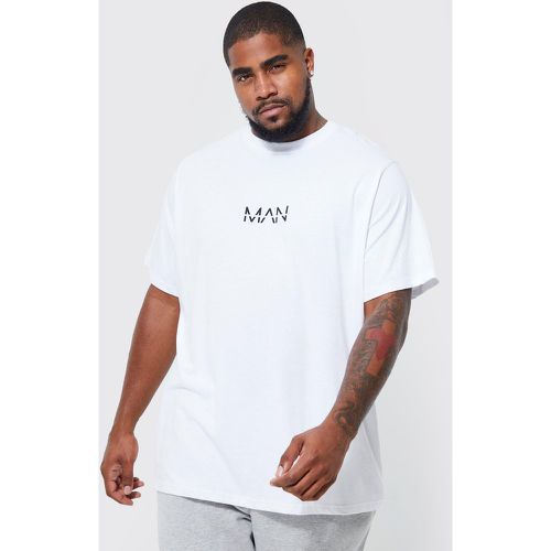 Grande taille - T-shirt imprimé - MAN - - XXXXL - Boohooman - Modalova
