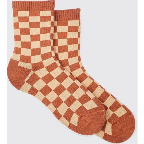 Chaussettes à carreaux - ONE SIZE - Boohooman - Modalova