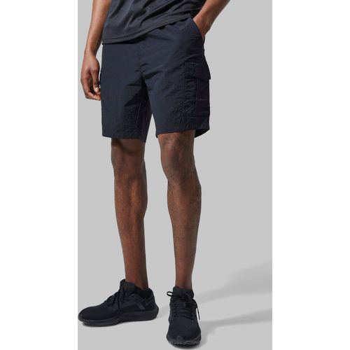 Short de sport cargo en nylon - MAN Active - L - Boohooman - Modalova