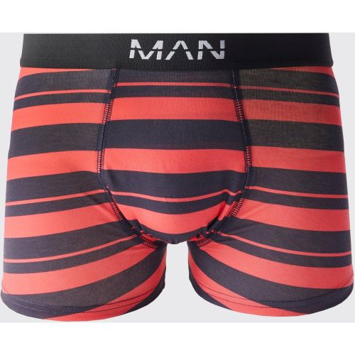Boxer à rayures - L - Boohooman - Modalova