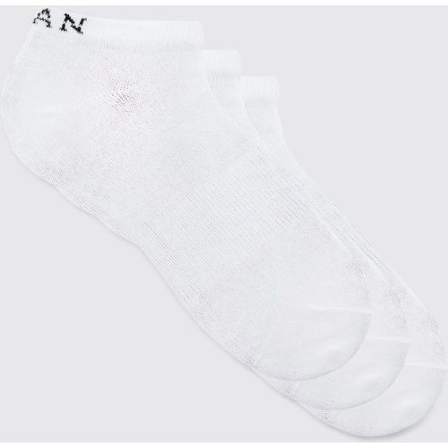 Lot de 3 paires de chaussettes - MAN - ONE SIZE - Boohooman - Modalova