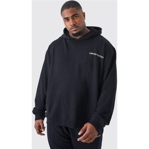 Grande taille - Sweat à capuche oversize épais homme - XXL - Boohooman - Modalova