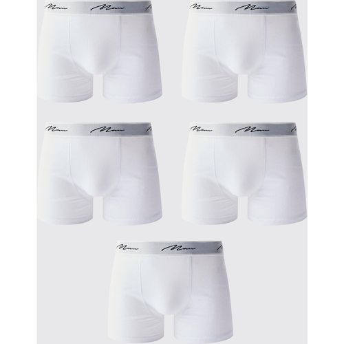 Lot de 5 boxers - MAN - XS - Boohooman - Modalova