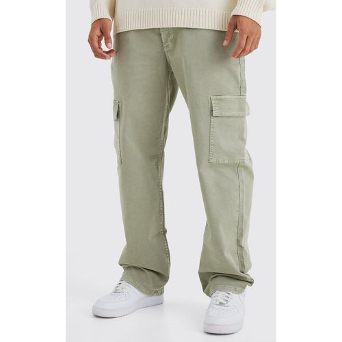 Pantalon cargo ample surteint - 28 - Boohooman - Modalova