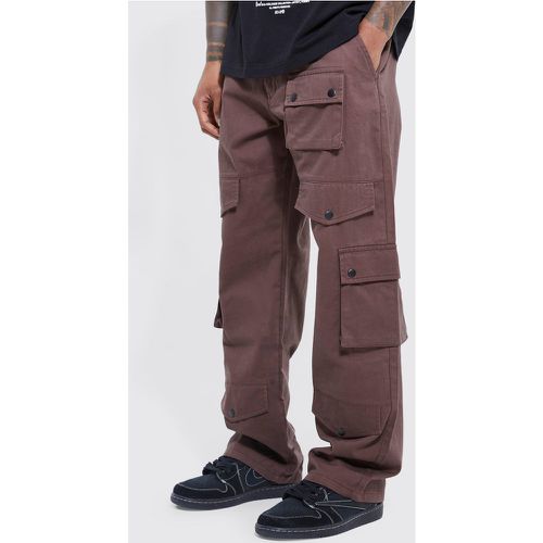 Pantalon cargo décontracté - 28 - Boohooman - Modalova