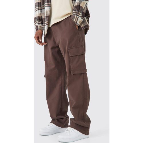 Pantalon cargo large - 28 - Boohooman - Modalova