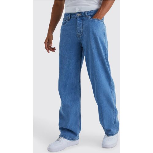 Jean baggy rigide - 30R - Boohooman - Modalova