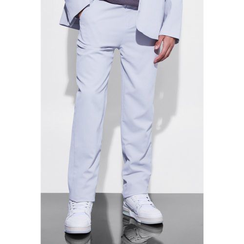 Pantalon de costume droit plissé - - 28R - Boohooman - Modalova