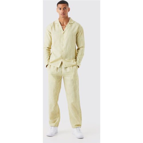 Ensemble avec chemise et pantalon - L - Boohooman - Modalova