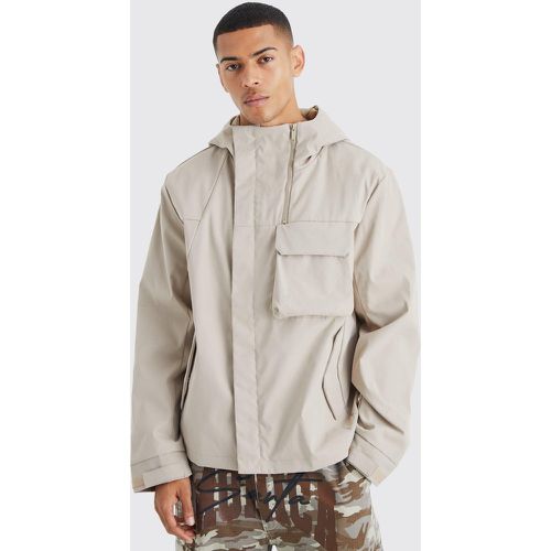 Parka légère à capuche homme - S - Boohooman - Modalova