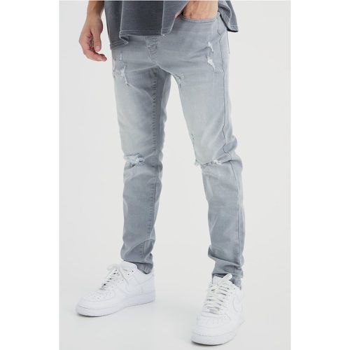 Jean skinny déchiré - 30R - Boohooman - Modalova