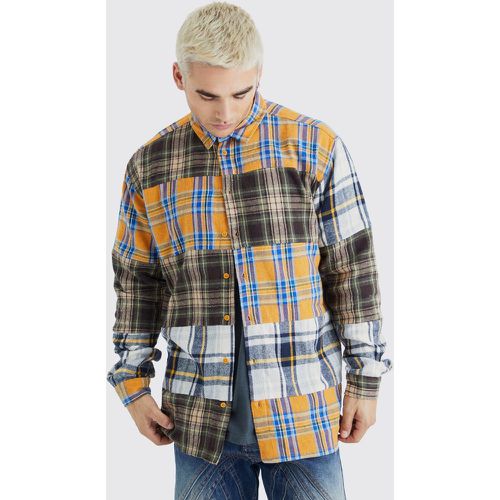 Chemise oversize à carreaux - S - Boohooman - Modalova